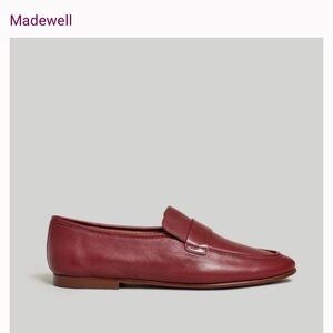 Madewell Lacey Cabernet Leather Loafers - Sz 7.5